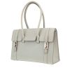 Hermès  Drag handbag  in grey leather - 00pp thumbnail