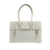 Hermès  Drag handbag  in grey leather - 360 thumbnail