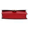 Borsa a tracolla Gucci  Interlocking G in pelle martellata rossa - Detail D1 thumbnail