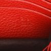 Bolso bandolera Gucci  Interlocking G en cuero granulado rojo - Detail D2 thumbnail