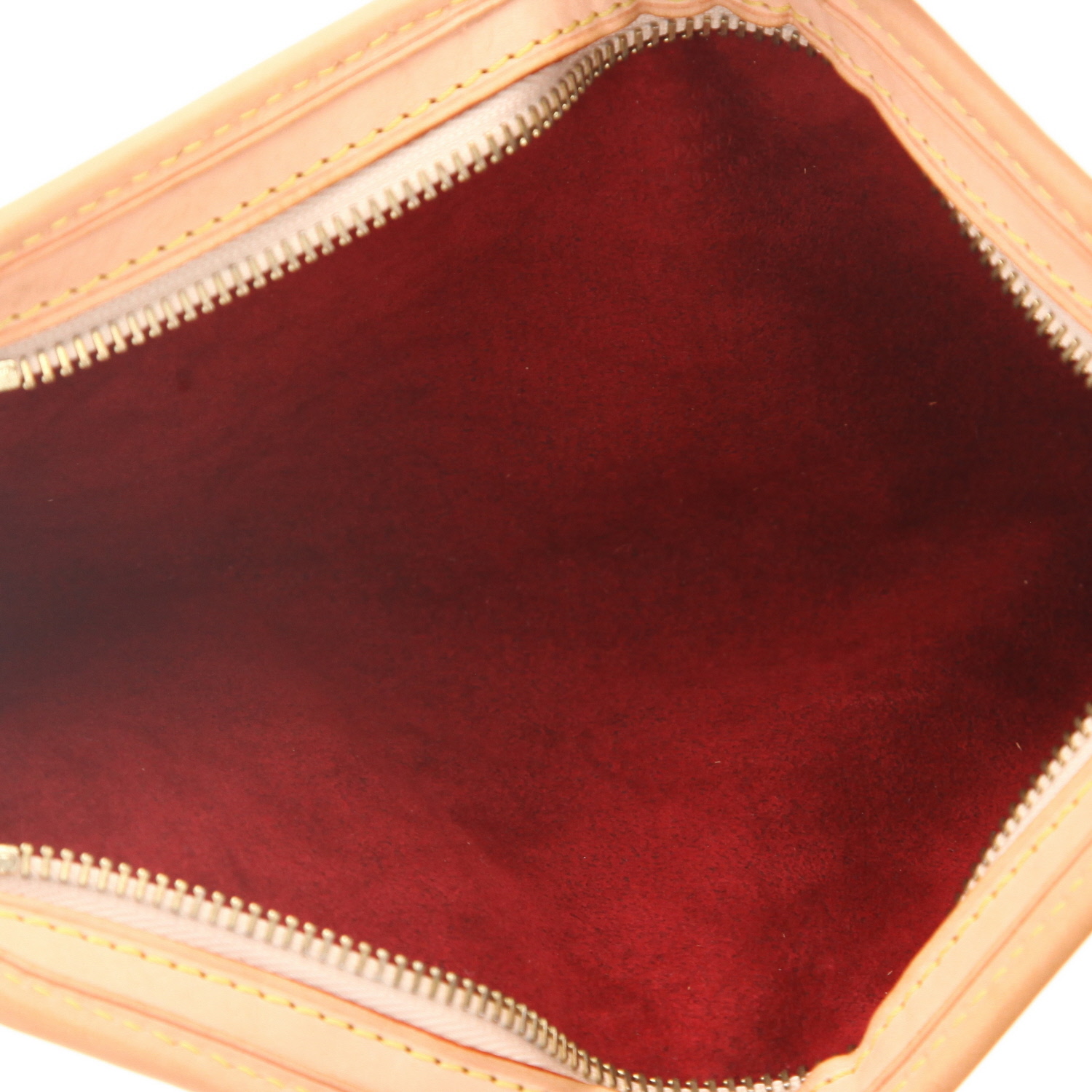 Borsa Louis Vuitton  Shirley Bag in tela monogram multicolore e pelle naturale - Detail D3