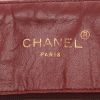 Chanel   handbag  in black canvas  and black leather - Detail D2 thumbnail