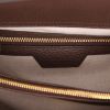 Borsa a tracolla Gucci  Diana in tela siglata beige e pelle marrone - Detail D2 thumbnail