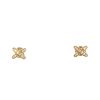 Chaumet Lien earrings in yellow gold and diamonds - 360 thumbnail