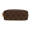 Bolso bandolera Louis Vuitton  Lockit BB en lona Monogram marrón y cuero natural - Detail D1 thumbnail