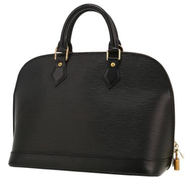 Bolso de mano Louis Vuitton  Alma modelo pequeño  en cuero Epi negro