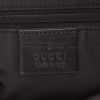 Gucci Vintage handbag  in black "sûpreme GG" canvas  and black leather - Detail D2 thumbnail