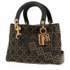 Borsa a tracolla Dior  Lady Dior in pelle nera - 00pp thumbnail