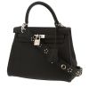 Hermès  Kelly 25 cm handbag  in black togo leather - 00pp thumbnail