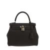 Hermès  Kelly 25 cm handbag  in black togo leather - 360 thumbnail