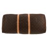 Louis Vuitton  Keepall 60 travel bag  in brown monogram canvas  and natural leather - Detail D1 thumbnail