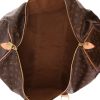 Sac de voyage Louis Vuitton  Keepall 60 en toile monogram marron et cuir naturel - Detail D3 thumbnail