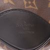 Sac bandoulière Louis Vuitton  Odeon en toile monogram marron et cuir noir - Detail D2 thumbnail