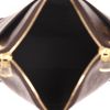 Bolso bandolera Louis Vuitton  Odeon en lona Monogram marrón y cuero negro - Detail D3 thumbnail