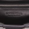 Bottega Veneta  Padded Cassette shoulder bag  in black intrecciato leather - Detail D2 thumbnail