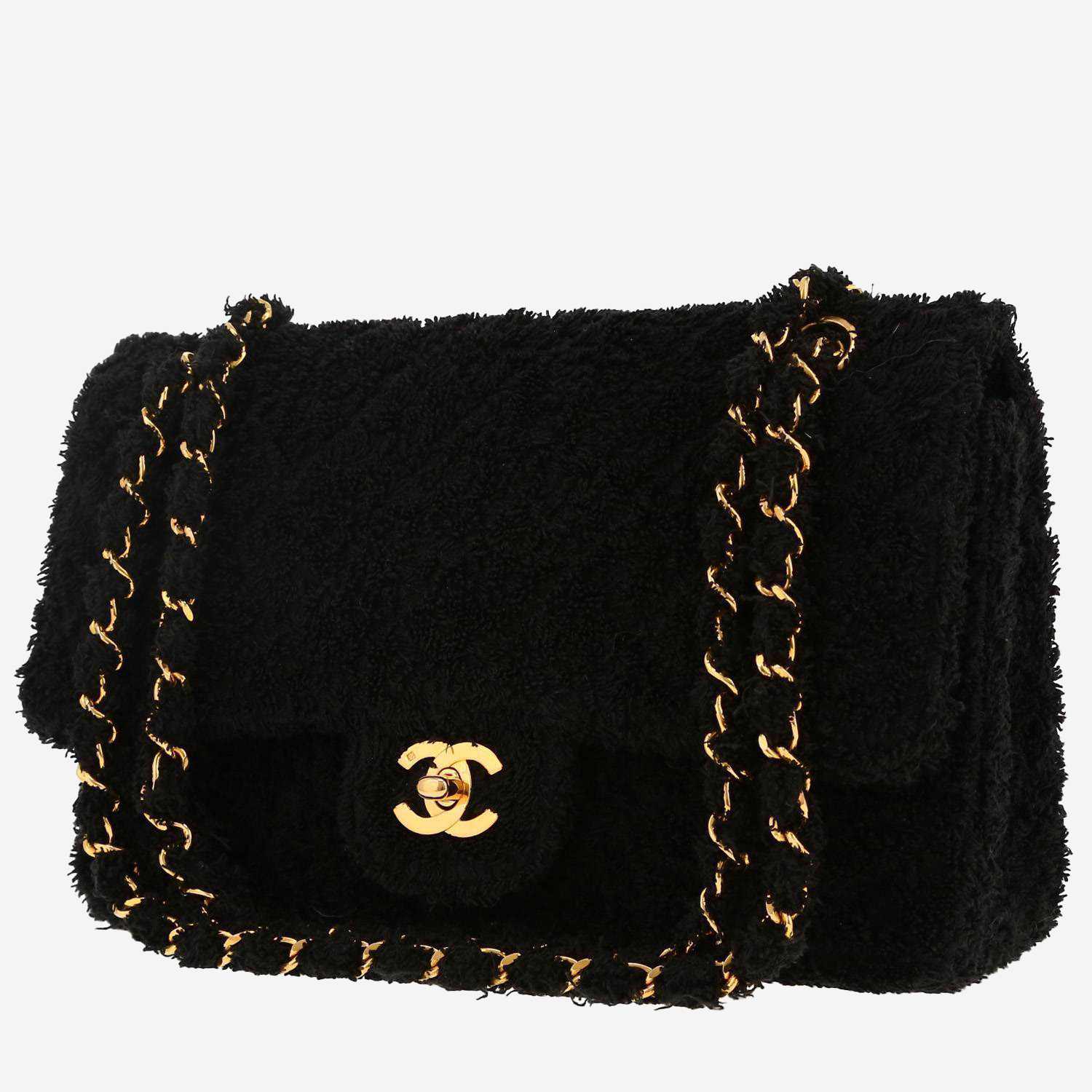 Chanel Borsa Tessuto Borse Chanel In Tela Nero 47200194