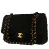 Borsa Chanel  Timeless in tessuto di spugna nero - 00pp thumbnail