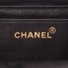 Borsa Chanel  Timeless in tessuto di spugna nero - Detail D2 thumbnail