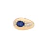 Mauboussin  ring in yellow gold, sapphire and diamonds - 00pp thumbnail