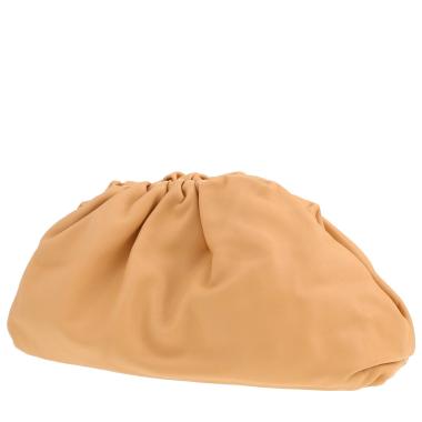 Pochette Bottega Veneta  Pouch en cuir beige