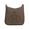 Hermès  Evelyne shoulder bag  in grey togo leather - 360 thumbnail