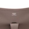 Hermès  Evelyne shoulder bag  in grey togo leather - Detail D2 thumbnail