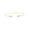 Pomellato M'ama Non M'ama bracelet in pink gold, moonstone and diamonds - 360 thumbnail