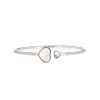 Bracelet Chopard Happy Heart en or blanc, nacre et diamant - 00pp thumbnail