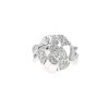 Chanel Camélia ring in white gold and diamonds - 360 thumbnail