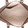 Borsa portadocumenti Gucci  Ophidia in tela siglata beige e pelle marrone - Detail D3 thumbnail