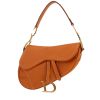 Dior  Saddle handbag  in brown leather - 00pp thumbnail