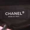 Chanel  Cambon small model  handbag  in pink and black quilted leather - Detail D2 thumbnail