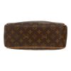 Borsa Louis Vuitton  Trouville in tela monogram marrone e pelle naturale - Detail D1 thumbnail