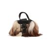 Louis Vuitton  Transsiberian handbag  in ecru and brown furr  and black leather - 360 thumbnail