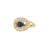 Cartier  ring in yellow gold, sapphire and diamonds - 00pp thumbnail