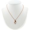 Collier Bulgari Serpenti Seduttori en or rose, diamants et malachite - 360 thumbnail