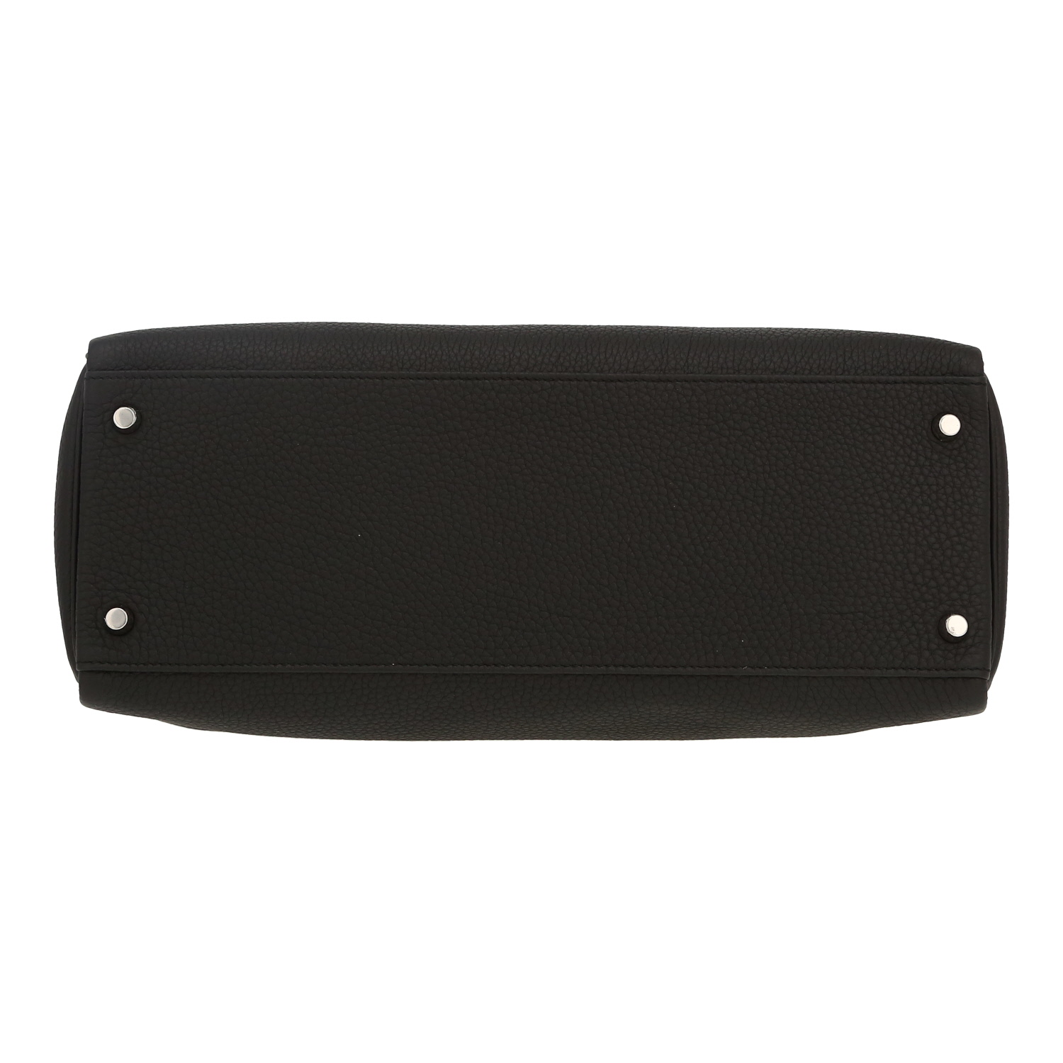 Hermès  Kelly 35 cm handbag  in black togo leather - Detail D1