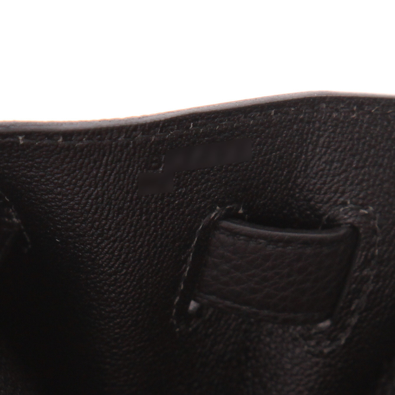 Borsa Hermès  Kelly 35 cm in pelle togo nera - Detail D4