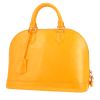 Bolso de mano Louis Vuitton  Alma en charol Monogram amarillo - 00pp thumbnail