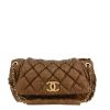 Bolso de mano Chanel  Bubble en cuero acolchado bronce - 360 thumbnail