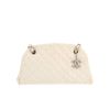 Bolso de mano Chanel  Mademoiselle en charol acolchado blanco - 360 thumbnail