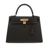 Hermès  Kelly 28 cm handbag  in black epsom leather - 360 thumbnail