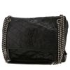 Borsa a tracolla Saint Laurent  Niki modello medio  in pelle nera - 00pp thumbnail