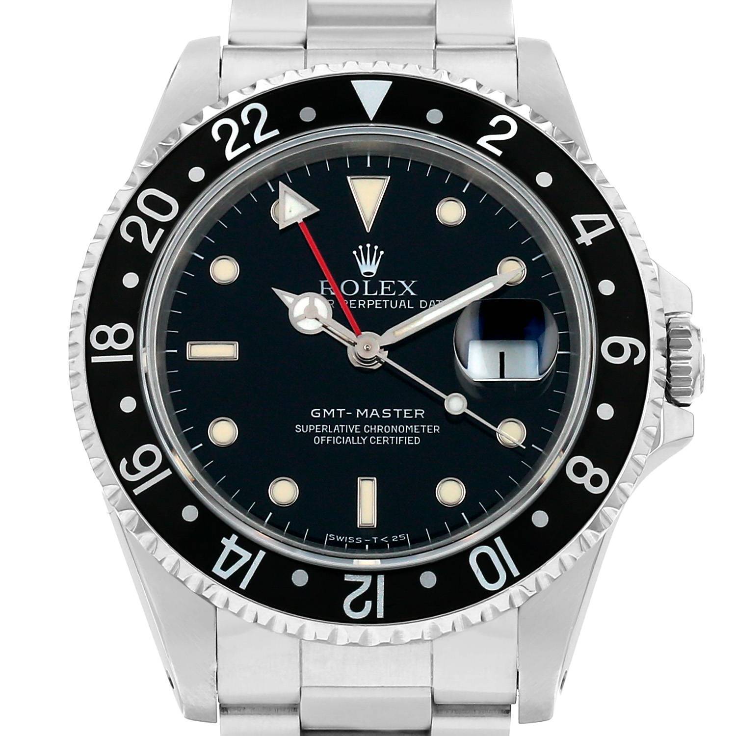 Rolex GMT-Master in stainless steel Ref: Rolex - 16700 Circa 1991