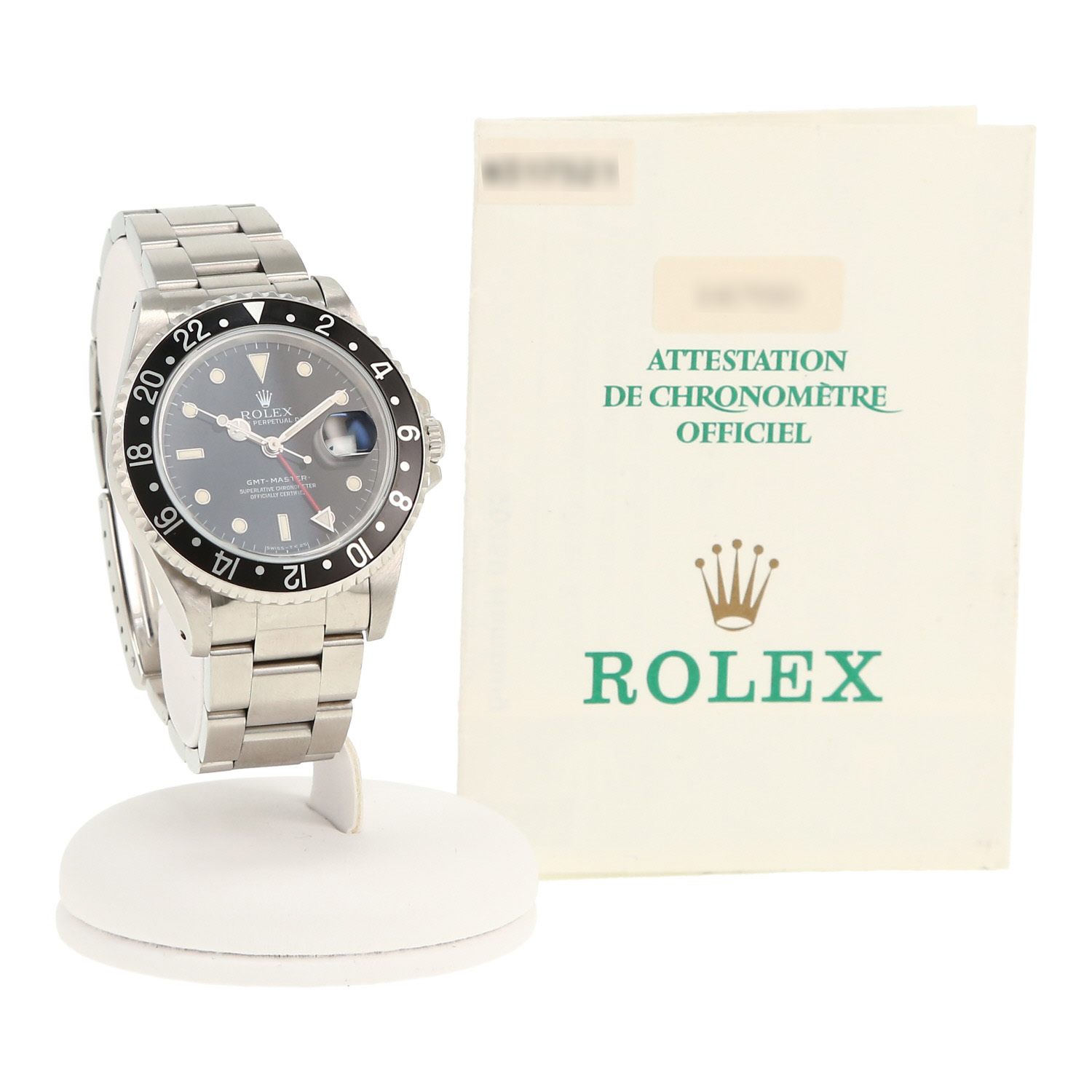 Rolex GMT-Master  in stainless steel Ref: Rolex - 16700  Circa 1991