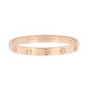 Bracciale Cartier Love in oro rosa - 00pp thumbnail