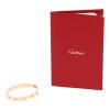 Bracciale Cartier Love in oro rosa - Detail D2 thumbnail