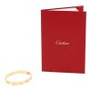 Bracelet Cartier Love en or jaune, taille 15 - Detail D2 thumbnail