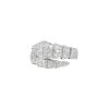 Bague Bulgari Serpenti Viper en or blanc et diamants - 00pp thumbnail