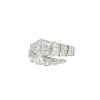 Bague Bulgari Serpenti Viper en or blanc et diamants - 360 thumbnail